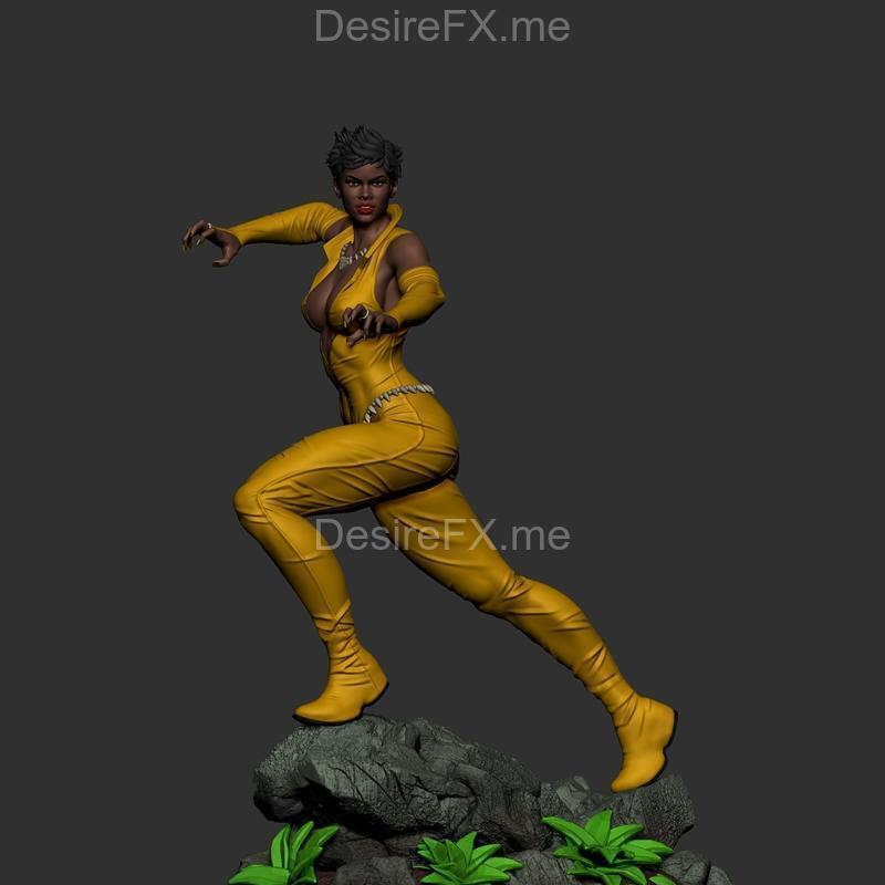 BrunoArt3D 3D打印模型：Vixen角色模型|BrunoArt3D – Vixen – 3D Print Model STL