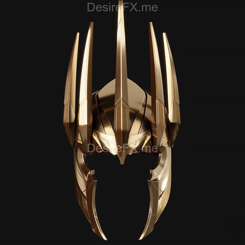 泰坦尼克号头盔 3D打印模型|King Thanos Helmet – 3D Print Model STL