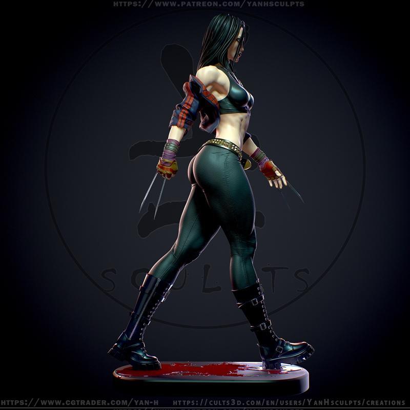 X23 - 亚兰 - 3D打印模型|X23 – Yan-H – 3D Print Model STL
