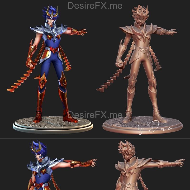 凤凰之焰 3D打印模型|Ikki de Fenix Damaia – 3D Print Model STL