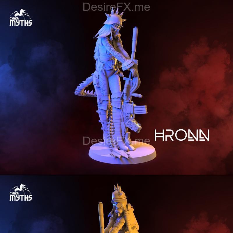 赛博迷思 - 希隆 - 3D打印模型|Cyber Myths – Hronn – 3D Print Model STL