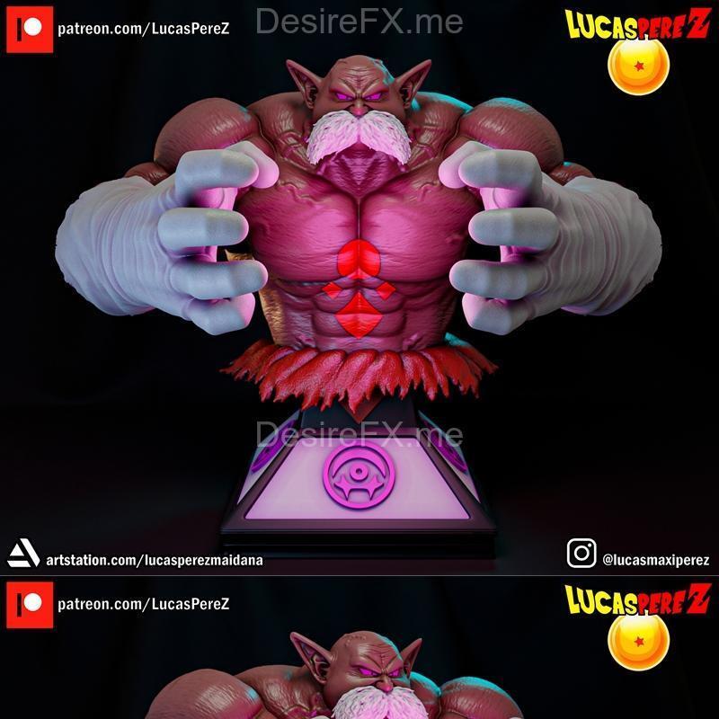 Toppo正装角色3D打印模型|Toppo Regular Bust – 3D Print Model STL