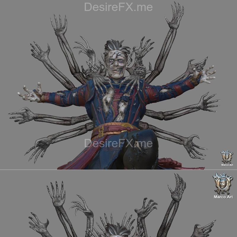 马尔科艺术 - 复仇者联盟2 - 蜘蛛侠 3D打印模型|Marco Art – Doctor Strange 2 – 3D Print Model STL