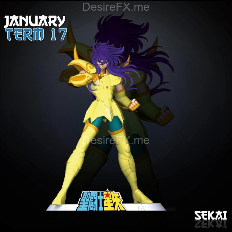 蝎子王米洛 3D打印雕塑模型|Milo of Scorpion Sculpture and bust – Sekai – 3D Print Model STL