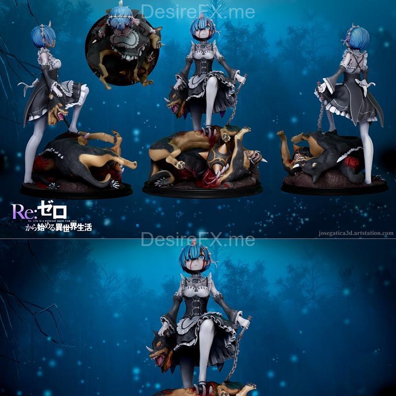 《咒术回战 3D打印模型》|Rem Collectible from Re-Zero – 3D Print Model STL