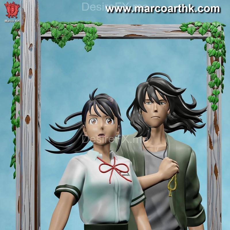 宏艺工作室 -《铃芽之旅》- 铃芽 3D打印模型|Macro Art – Suzume no Tojimari – Suzume – 3D Print Model STL