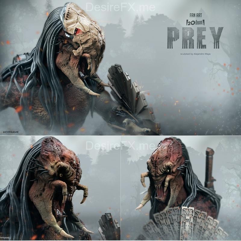 野性掠食者 – 3D打印模型|Feral Predator – 3D Print Model STL