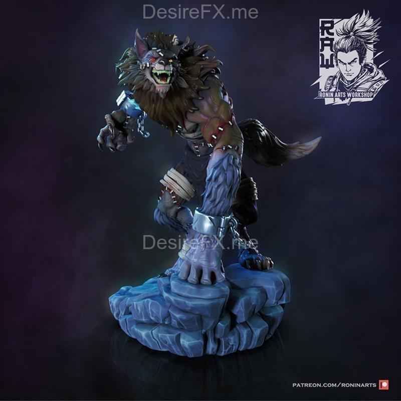 怪物古多克 3D打印模型|Monster Vulko – 3D Print Model STL