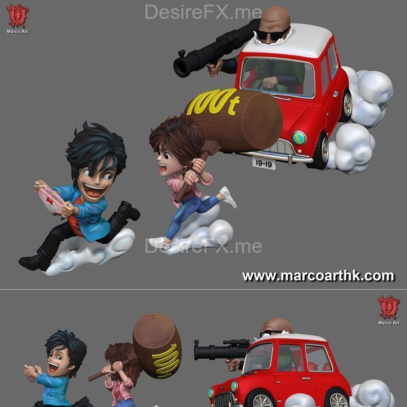 Marco Art - 量子猎人 - Q City Hunter 3D打印模型|Marco Art – Q City Hunter – 3D Print Model STL