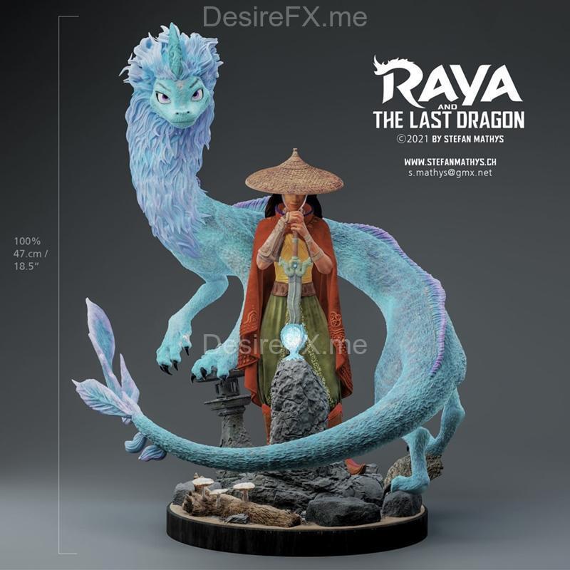 《雷亚与最后的龙 3D打印模型》|Raya and The Last Dragon – 3D Print Model STL