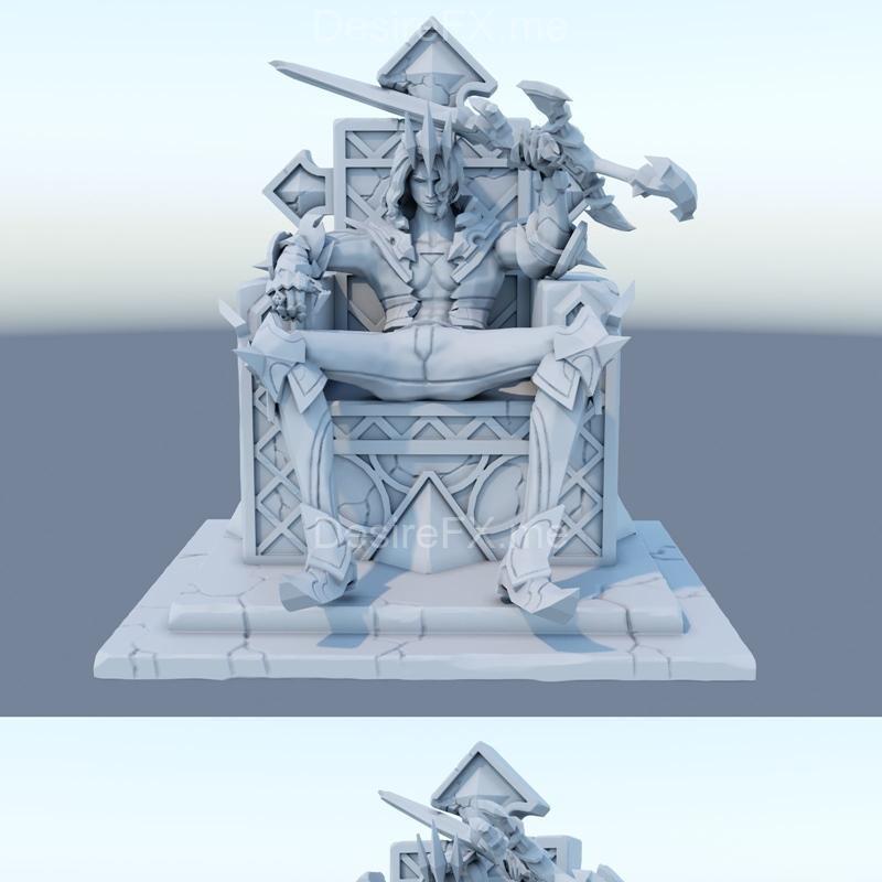 英雄联盟3D打印模型|Viego League of Legends – 3D Print Model STL