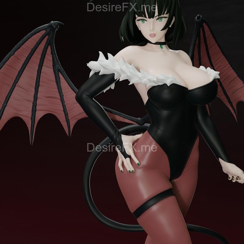 马尔科艺术 - 一拳超人 - 穆里根3D打印模型|Marco Art – Fubuki Morrigan One Punch-Man – 3D Print Model STL