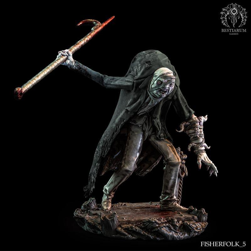 最佳小品迷你模型——N’Gorroth系列——3D打印模型|Bestiarum Miniatures – The N’Gorroth Collection – 3D Print Model STL