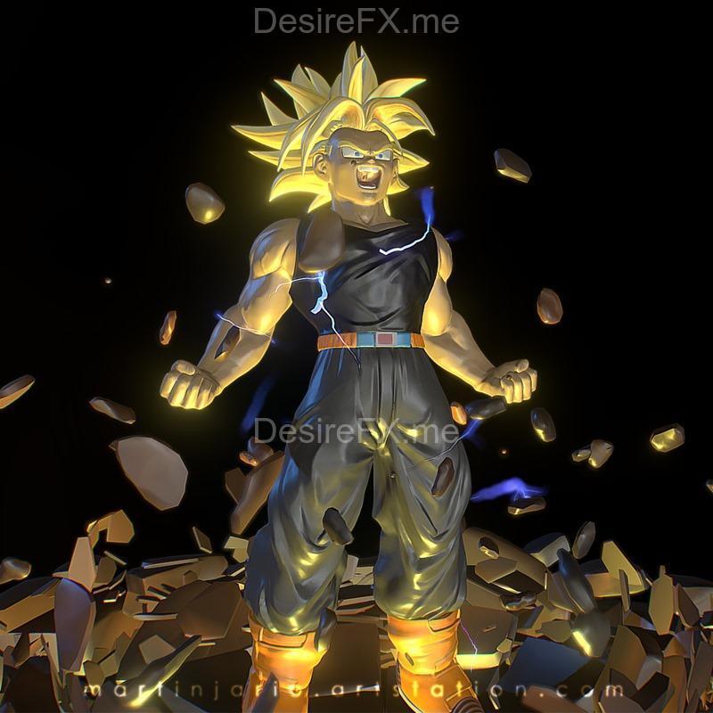 未来躯干 - 3D打印模型|Future Trunks – 3D Print Model STL