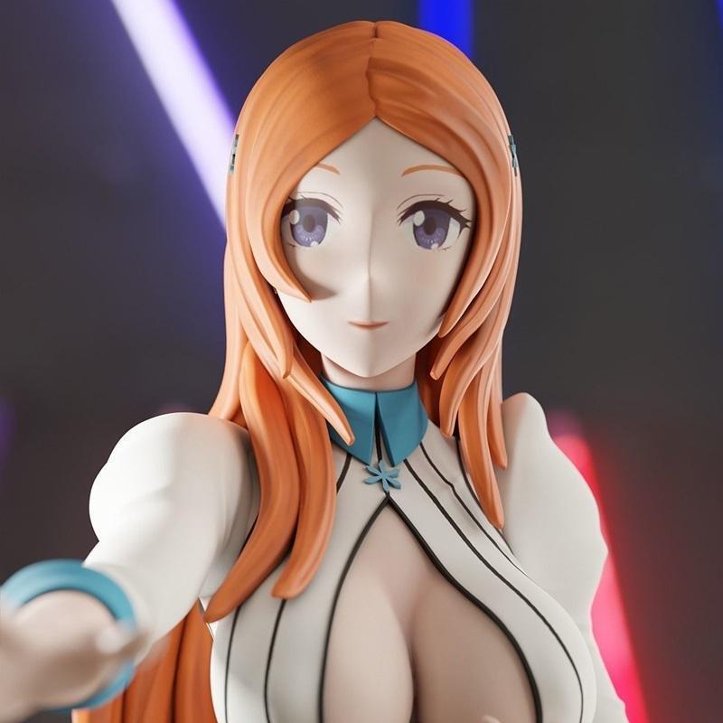 黑崎一护 - 魔导士 - 3D打印模型 STL|Orihime Inoue – Bleach with NSFW version – 3D Print Model STL