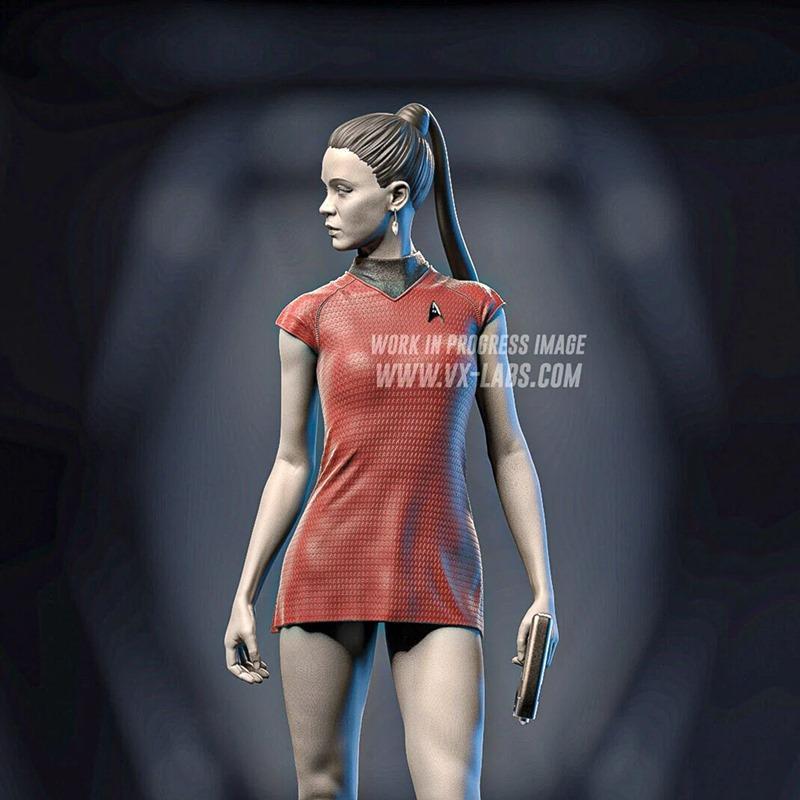 乌苏拉3D打印模型|Nyota Uhura with NSFW version – 3D Print Model STL