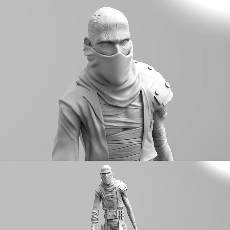 弧光：3D打印模型|Singed – Arcane – 3D Print Model STL