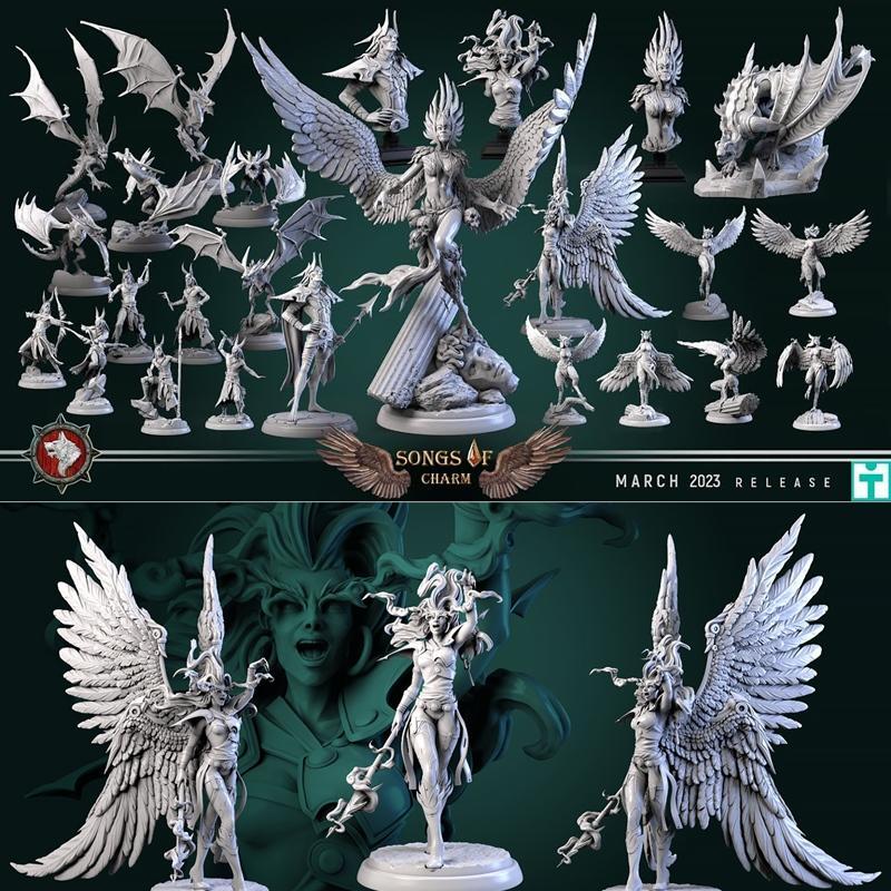 白狼酒馆 3D打印模型|White Werewolf Tavern – Songs of Charm March 2023 – 3D Print Model STL