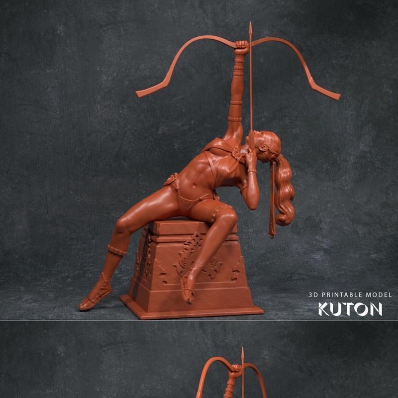 KUTON – Archer – 3D打印模型|KUTON – Archer – 3D Print Model STL
