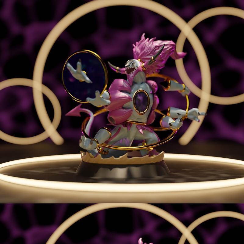 霍普亚自由形态 3D打印模型|Hoopa Unbound – 3D Print Model STL