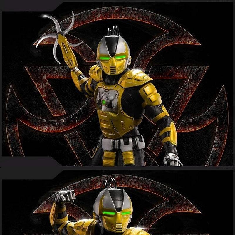 功夫对决 - 塞拉克斯 - 3D打印模型|Mortal Kombat – Cyrax – 3D Print Model STL