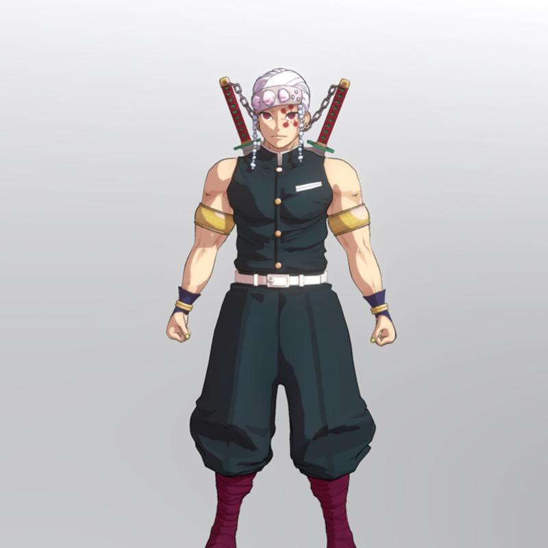 咒术回战 - 天真乌兹 - 3D打印模型|Demon Slayer – Tengen Uzui – 3D Print Model STL