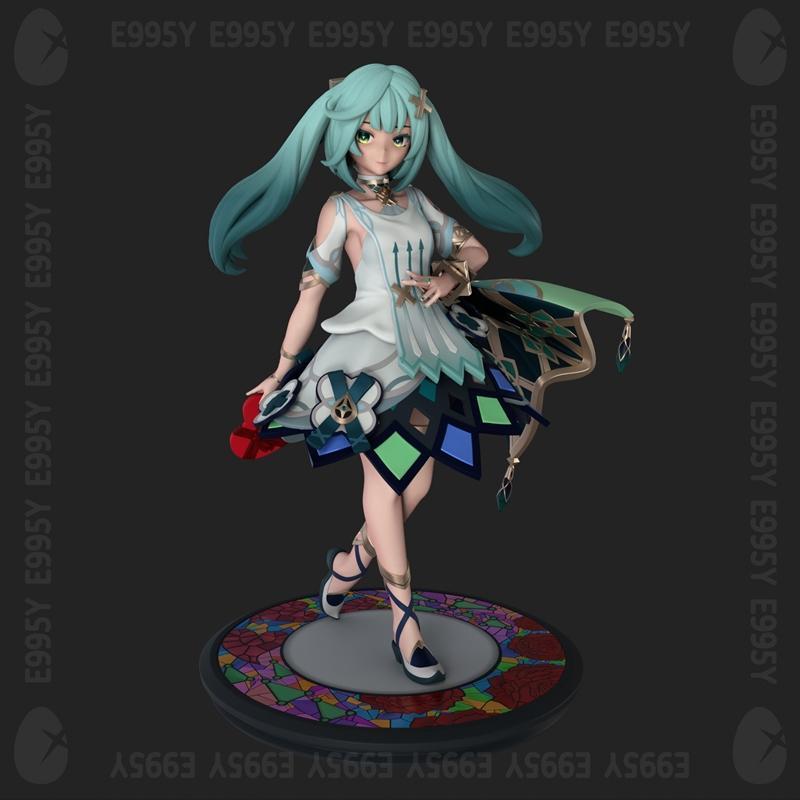 Faruzan 3D打印模型|Faruzan – 3D Print Model STL