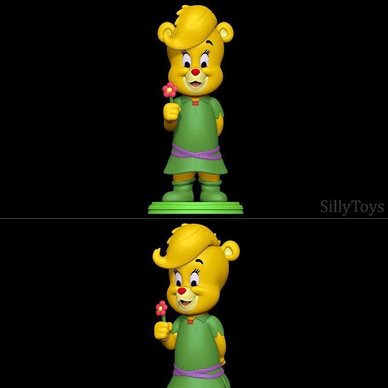 Sunni Gummi-熊宝宝3D打印模型|Sunni Gummi – Adventures of the Gummi Bears – 3D Print Model STL