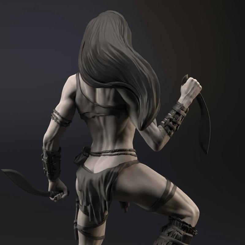 Gsculpt艺术工作室 3D打印模型 克劳迪亚|Claudia – Gsculpt Art – 3D Print Model STL