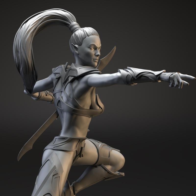 Lethall - Gsculpt艺术 - 3D打印模型|Lethall – Gsculpt Art – 3D Print Model STL