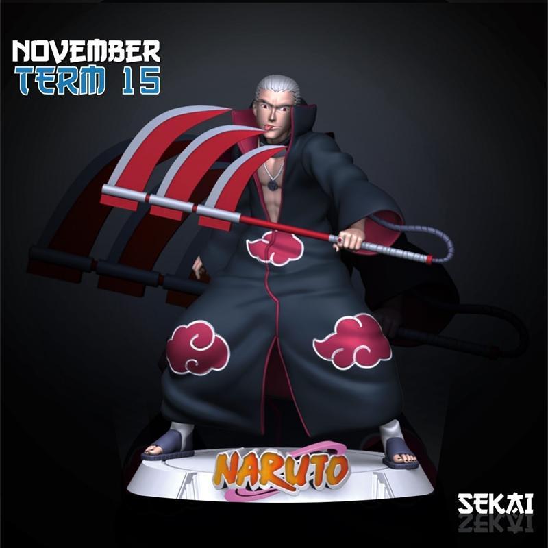 希达雕塑与人像模型——赛凯——3D打印模型|Hidan Sculpture and Bust – Sekai – 3D Print Model STL