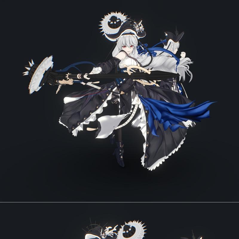 Arknight斯·幽魂·3D打印模型|Arknights – Specter The Unchained – 3D Print Model STL