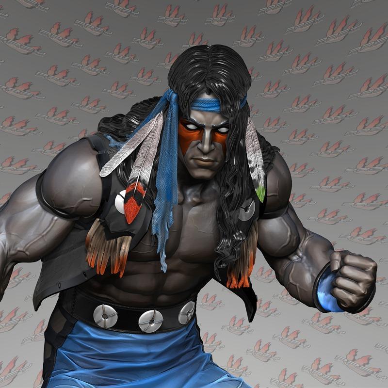 夜狼系列3D打印模型|PREY collection Studio – Nightwolf – 3D Print Model STL