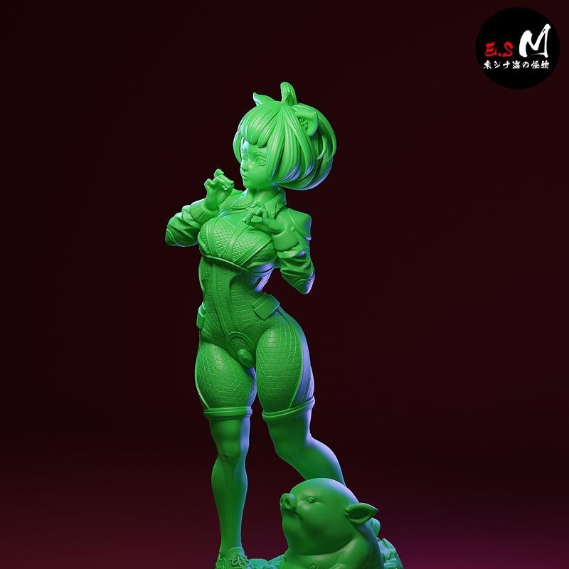 猪八戒 - 动漫角色 - 3D打印模型|Zhu Bajie – E.S Monsterl – 3D Print Model STL