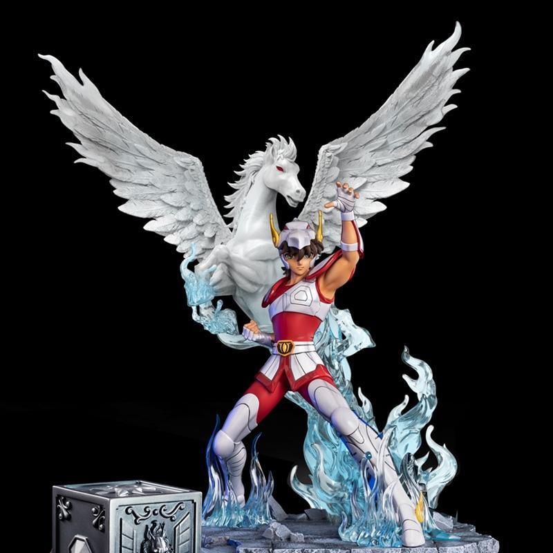 赛亚人与佩加索斯——3D打印模型|Seiya and Pegaso – 3D Print Model STL