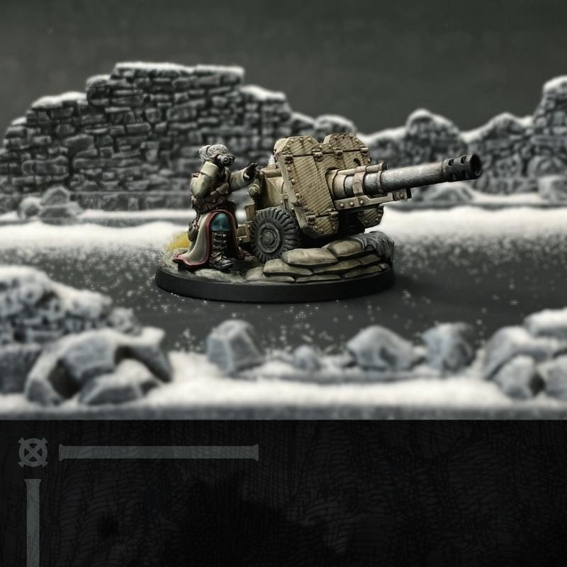 洛瑞迷你模型—阿尔特维尔重型武器小队—3D打印模型|Lore Miniatures – Altirvun Heavy Weapons Team – 3D Print Model STL