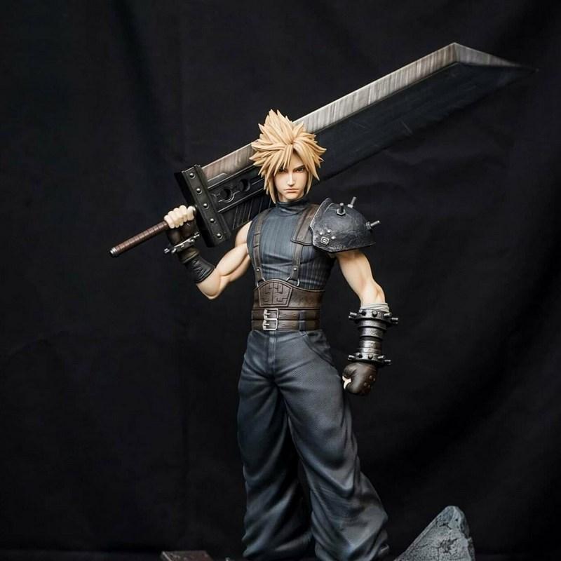 最终幻想云 strife 3D打印模型|Cloud Strife from Final Fantasy – 3D Print Model STL