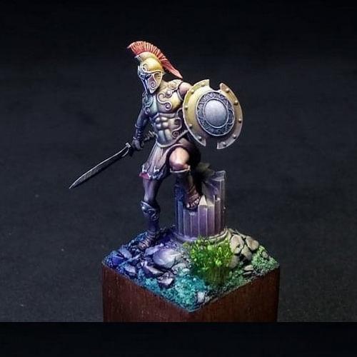 希腊战士——阿喀琉斯——3D打印模型|Greek Warrior – Achilles – 3D Print Model STL