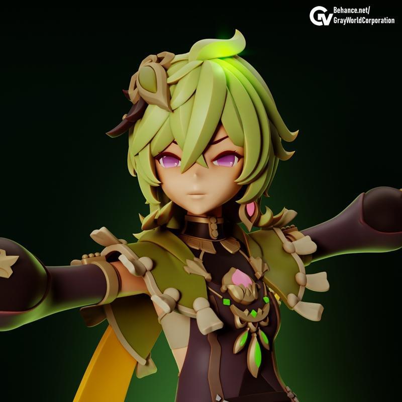 Collei 3D打印模型|Collei – 3D Print Model STL