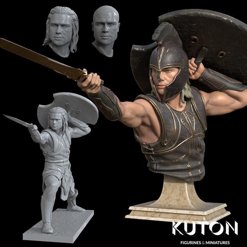 阿喀琉斯——Kuton工作室3D打印模型|Achilles – Kuton Sculpts – 3D Print Model STL