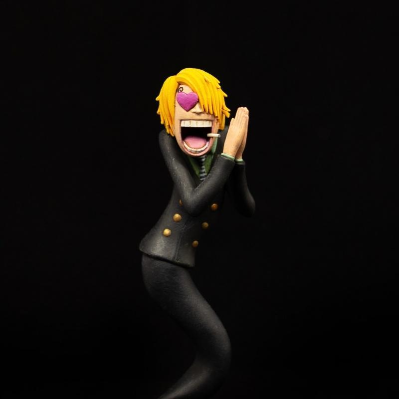 《海贼王 Sanji 黑腿模型 3D打印》|Black Leg Sanji from One Piece – 3D Print Model STL