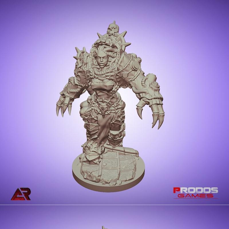 Nyx - 3D打印模型 - 可打印动漫角色雕塑|Nyx – 3D Print Model STL