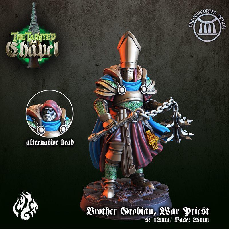 Crippled God Foundry《被玷污的圣堂》3D打印模型|Crippled Gοd Foundry – The Tainted Chapel January 2023 – 3D Print Model STL