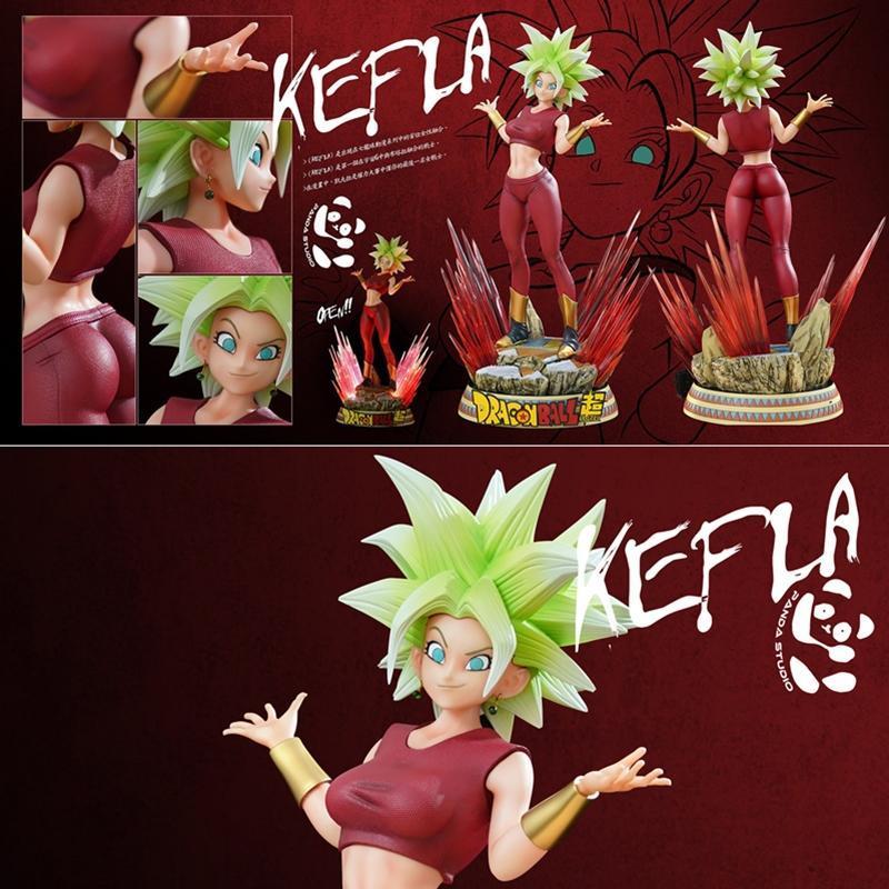 熊猫工作室 - 龙珠超 - 凯拉 3D打印模型|Panda Studio – Dragon Ball Kefla – 3D Print Model STL