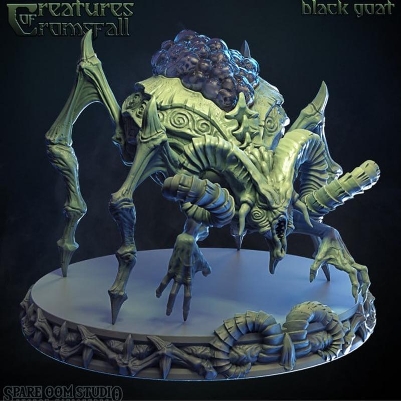 黑山羊——谢布·尼格鲁萨——3D打印模型|The Black Goat – Shub-Niggurath – 3D Print Model STL
