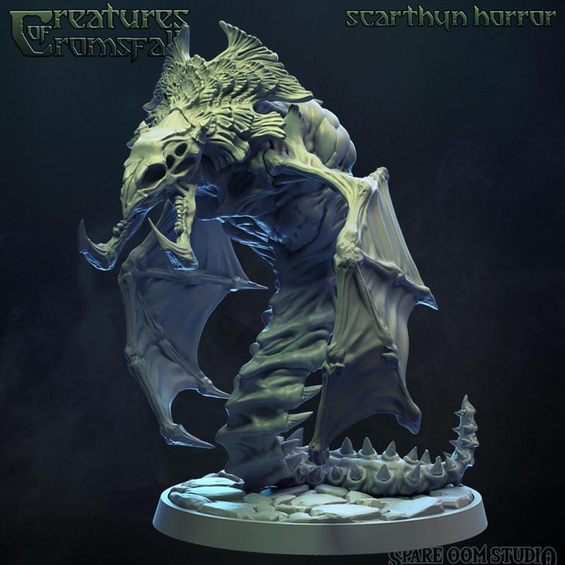 Scarthyn horror 3D打印模型|Scarthyn Horror – 3D Print Model STL