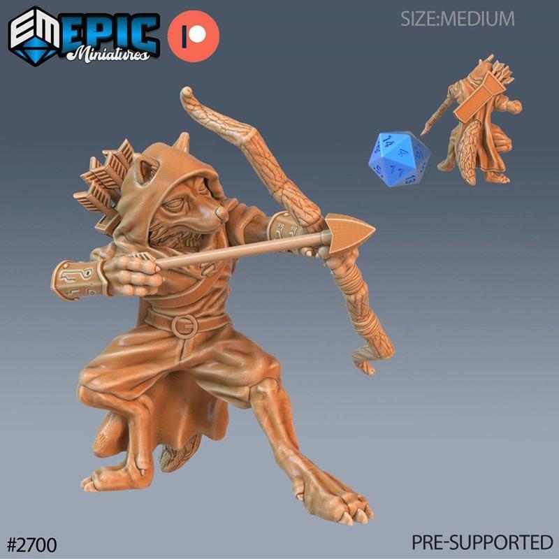 史诗微型模型—冬日狂欢3D打印作品|Epic Miniatures – Wild Winter Holidays – 3D Print Model STL