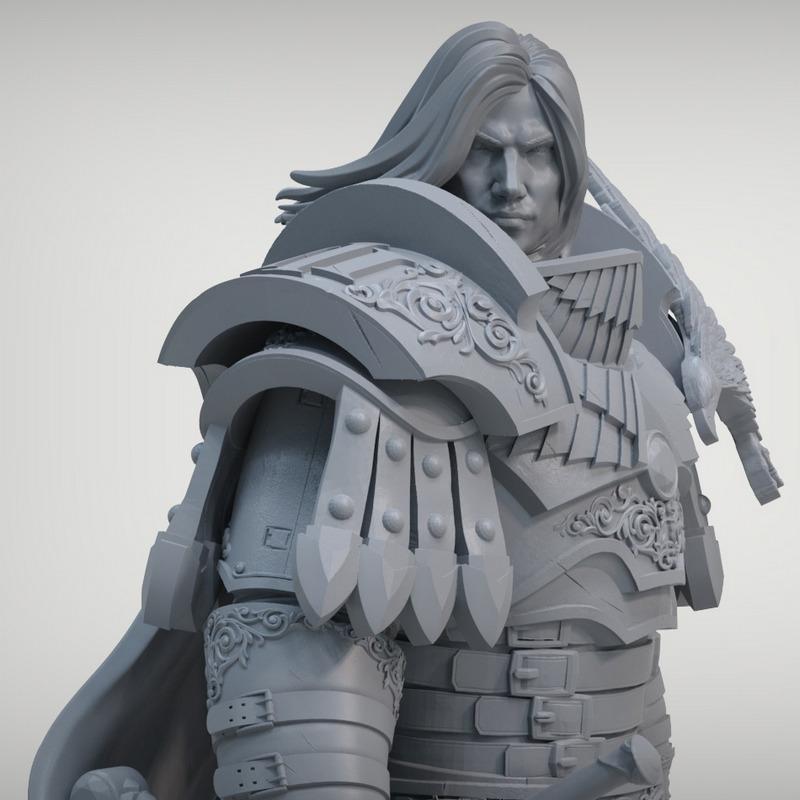 塞尔蓬斯飞蛇——Fulgrim 3D打印模型|Fulgrim (Serpens Volans) – 3D Print Model STL