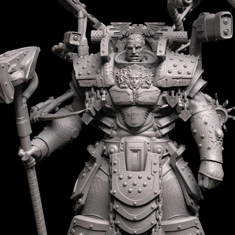 Ferrus Manus 3D打印模型|Ferrus Manus – 3D Print Model STL