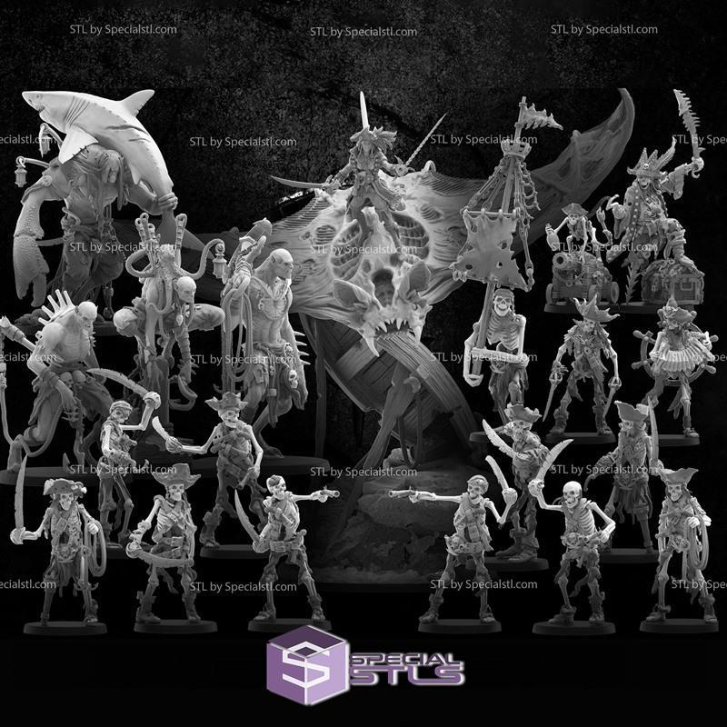 Lost Kingdom迷你模型 2022年5月 3D打印模型 STL|Lost Kingdom Miniatures May 2022 – 3D Print Model STL